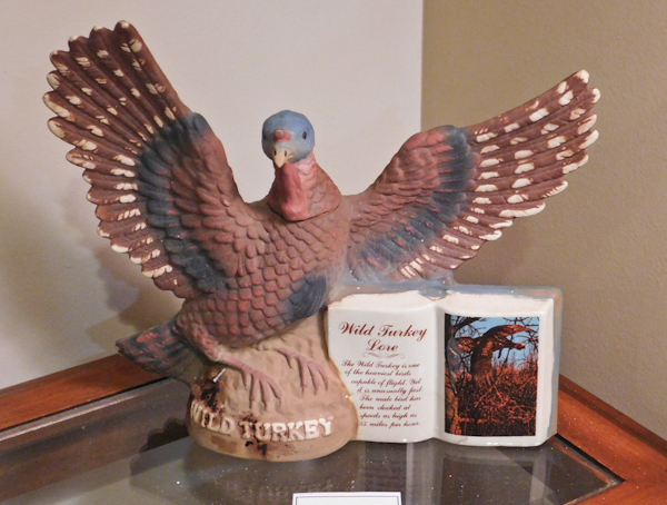lot 134 image: Wild Turkey Turkey Decanter Lore Series