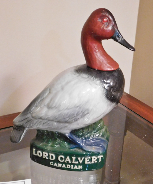 lot 135 image: Lord Calvert Canadian Duck Decanter
