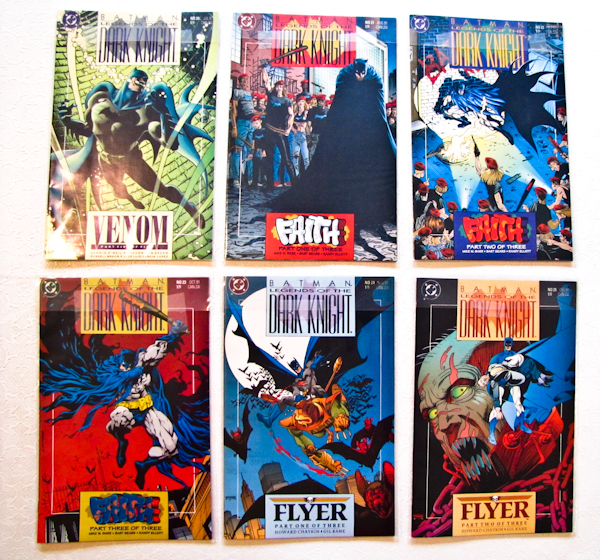 lot 52 image: DC comics Dark Knight 6 issues
