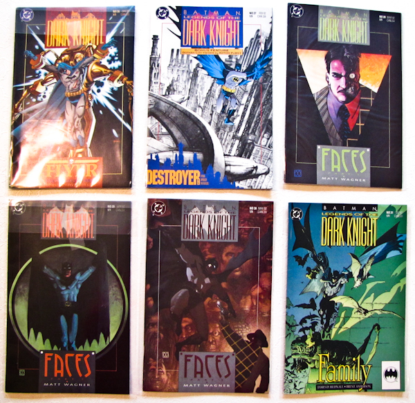 lot 53 image: DC comics Dark Knight 6 issues