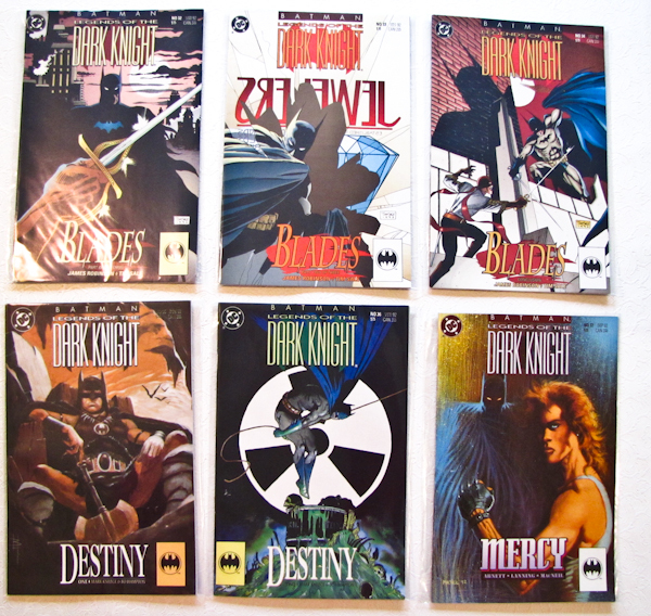 lot 54 image: DC comics Dark Knight 6 issues
