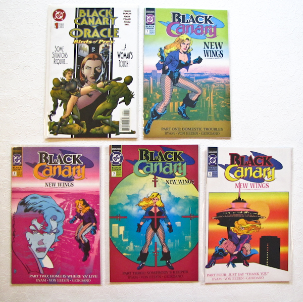 lot 64 image: DC comics Black Canary 5 issues