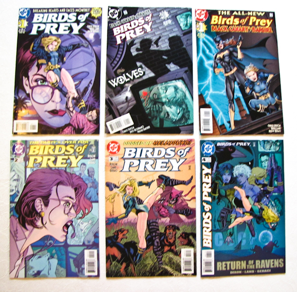 lot 65 image: DC comics Birds of Prey 6 issues