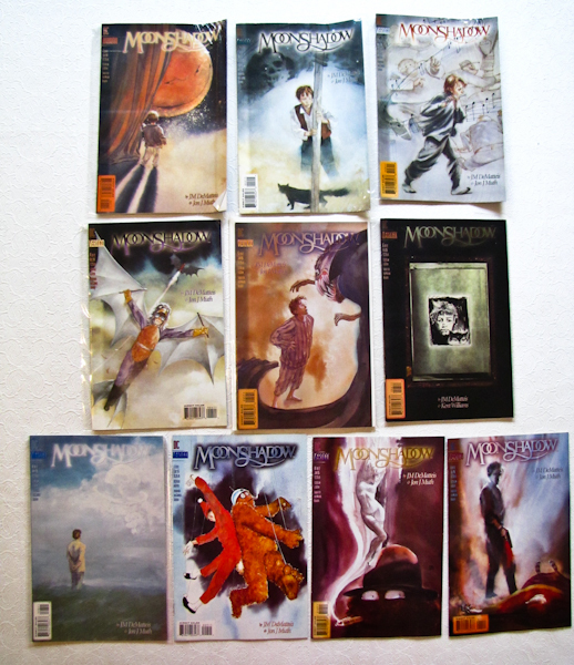 lot 77 image: DC Vertigo Comics Moonshadow 10 issues