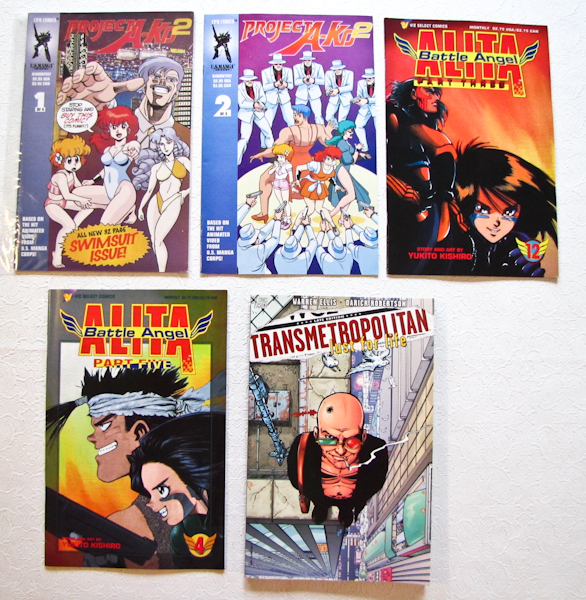 lot 88 image: Japanese comics, CPM comics, VIZ Comics and DC comics Vertigo