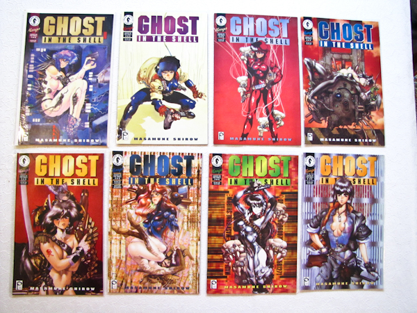 lot 108 image: Dark Horse Comics Manga Ghost in the Shell 8 issues