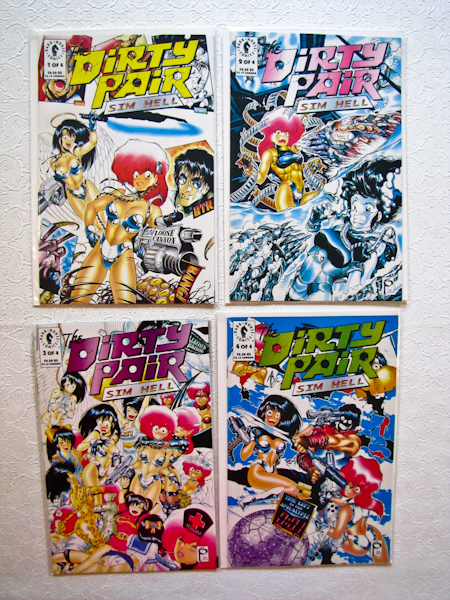 lot 114 image: Japanese comics Dark Horse Comics, Dirty Pair 4 issues