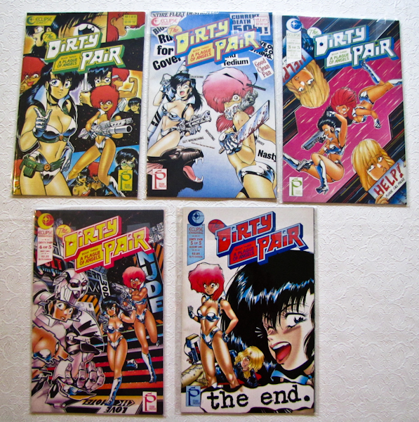 lot 115 image: Japanese comics Dark Horse Comics, Dirty Pair 5 issues