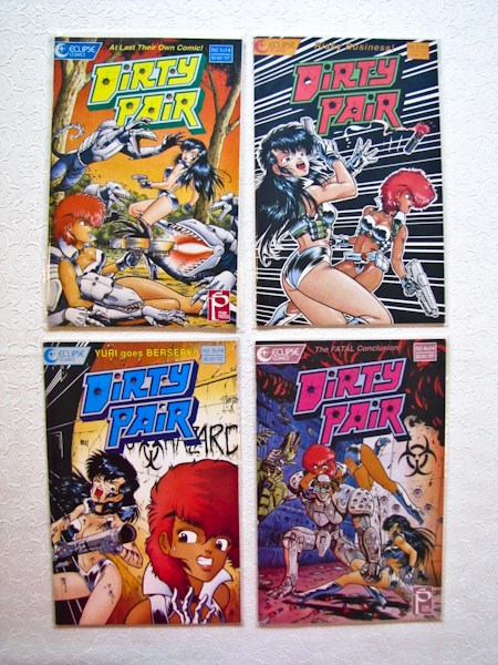 lot 116 image: Japanese comics Dark Horse Comics, Dirty Pair 4 issues