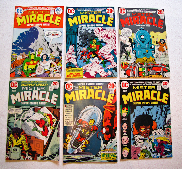 lot 16 image: 1973 DC comics Mr. Miracle
