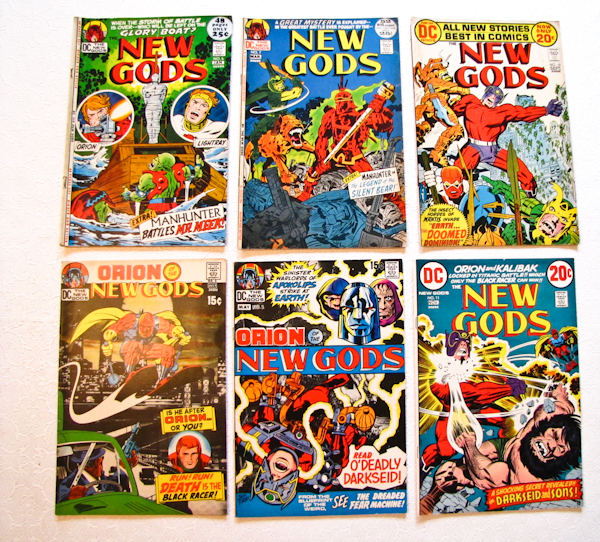 lot 18 image: DC comics New Gods 6 issues