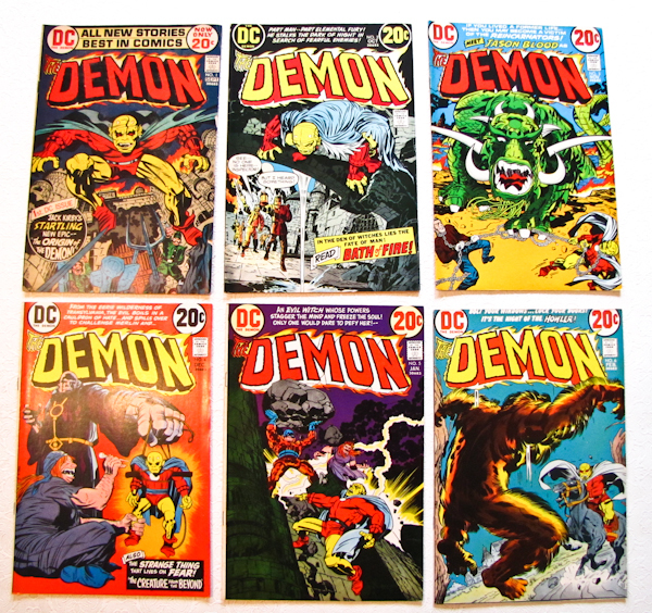 lot 23 image: DC comics Demon 6 issues