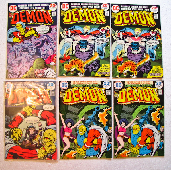 lot 25 image: DC comics Demon 6 issues