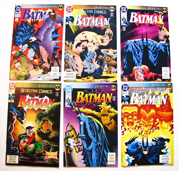 lot 45 image: DC comics Batman 6 issues