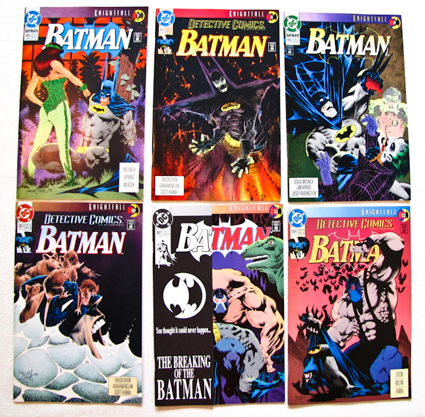 lot 46 image: DC comics Batman 6 issues