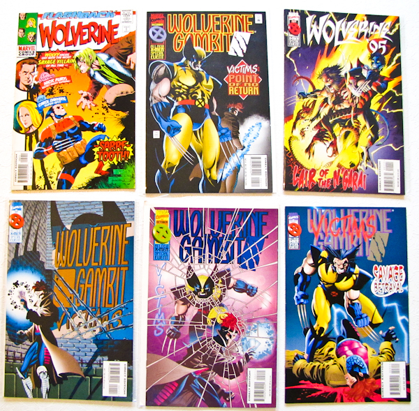 lot 132 image: Marvel Comics Wolverine 6 issues