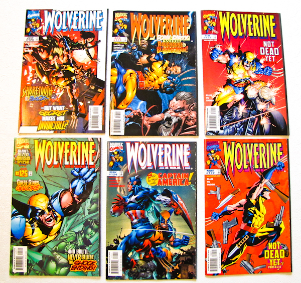 lot 135 image: Marvel Comics Wolverine 6 issues