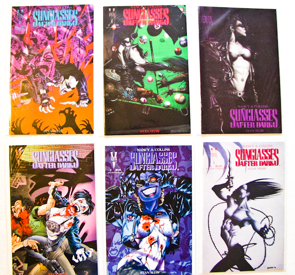 lot 137 image: Virotik comics, Sunglasses after dark, 6 issues