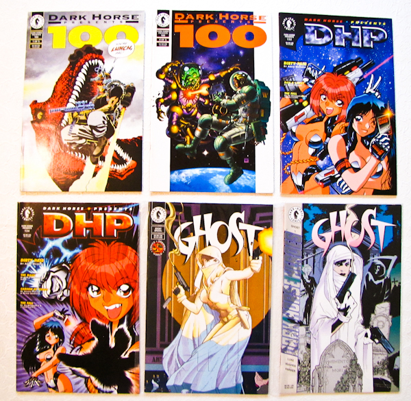 lot 139 image: Dark Horse Comics, 2 issues each, 100, DHP and Ghost