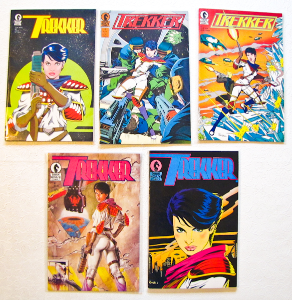 lot 140 image: Dark Horse Comics, Trekker 5 issues