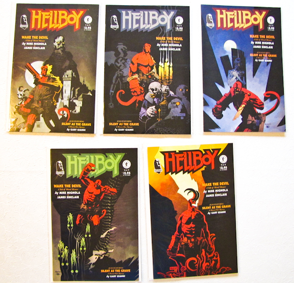 lot 143 image: Dark Horse Comics, Hell Boy, 5 issues