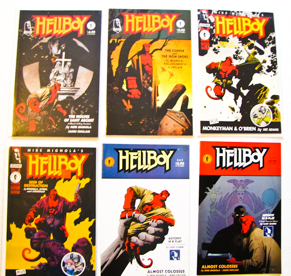 lot 144 image: Dark Horse Comics, Hell Boy, 6 issues