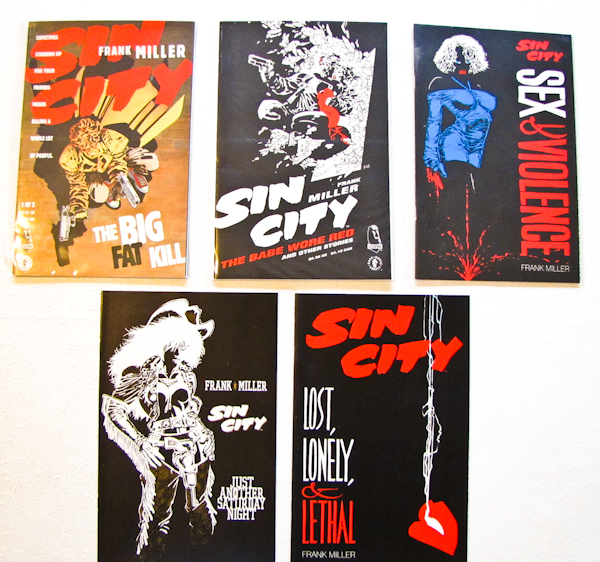 lot 145 image: Dark Horse Comics, Sin City, 5 issues