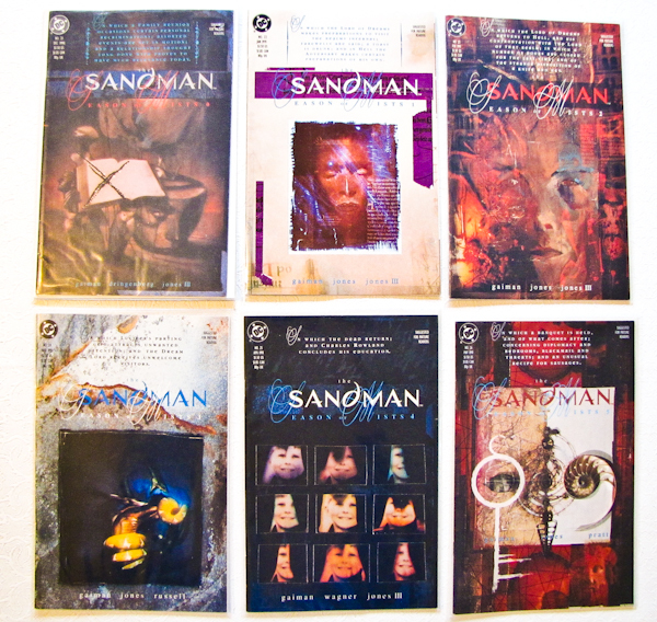 lot 146 image: DC comics, Sandman, 6 issues