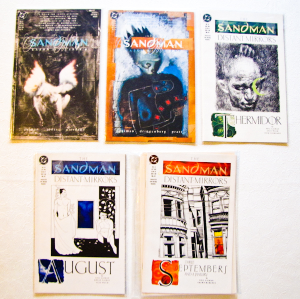 lot 147 image: DC comics, Sandman, 5 issues