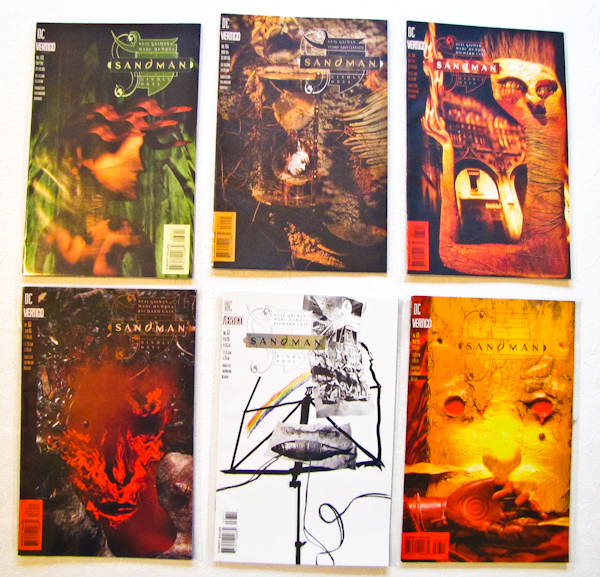 lot 152 image: DC comics, Sandman, 6 issues