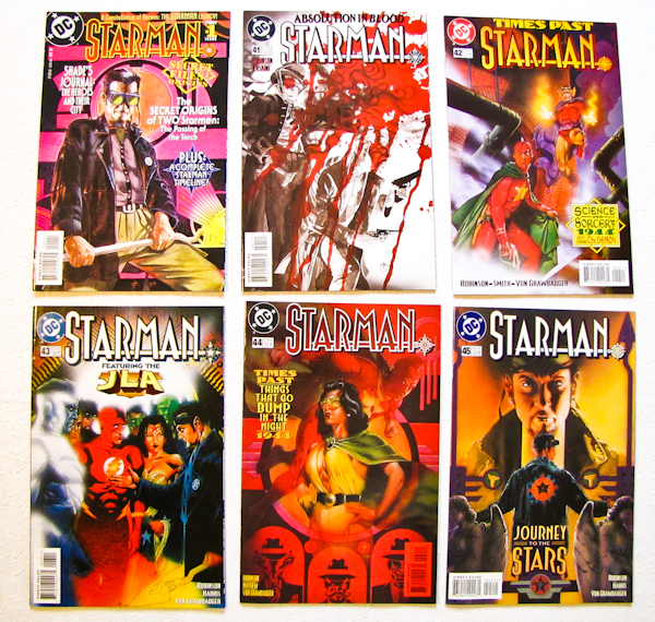 lot 155 image: DC comics, Starman, 6 issues