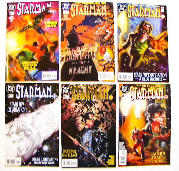 lot 156 image: DC comics, Starman, 6 issues