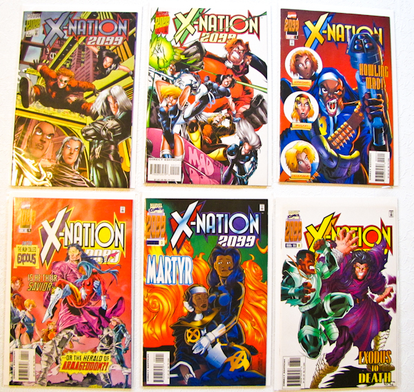lot 161 image: Marvel Comics,  X-Nation, 6 issues