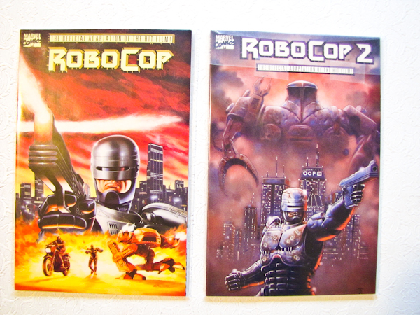 lot 166 image: Marvel Comics, Robocop and Robocop 2