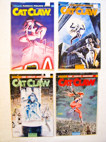 lot 168 image: Eternity Comics, Cat Claw, 4 issues