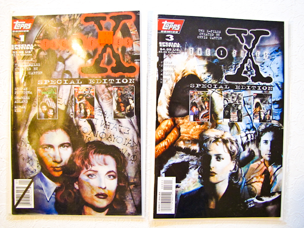 lot 169 image: Topps comics The X Files 2 Special Editions