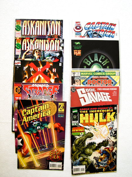 lot 196 image: 10 Comic books different titles please see all photos for titles