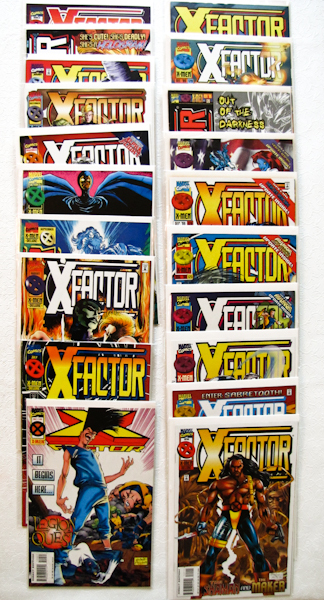 lot 206 image: 20 comics, X Factor (Marvel)