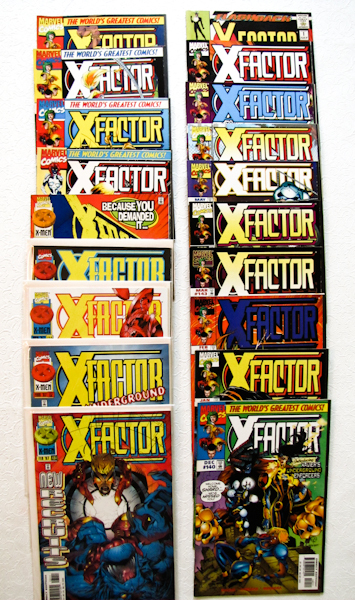 lot 207 image: 19 comics... X Factor (Marvel)
