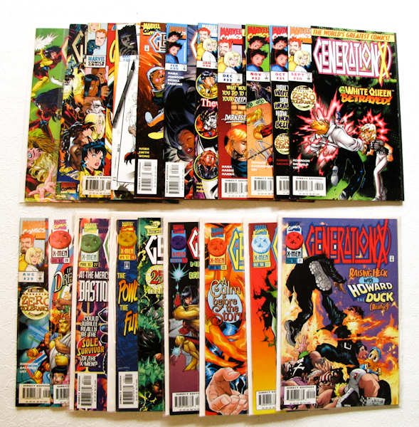 lot 245 image: Marvel Comics, Generation-X 20 issues