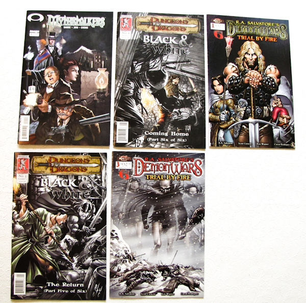 lot 219 image: DemonWars, Mythstalkers, Dungens & Dragons