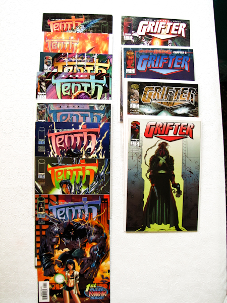 lot 224 image: Image comics, Tenth 8 issues, Grifter 4 issues