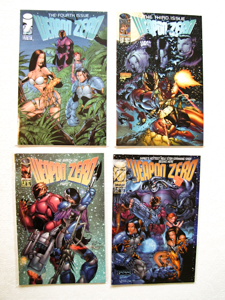 lot 226 image: Image comics, Weapon Zero 4 issues