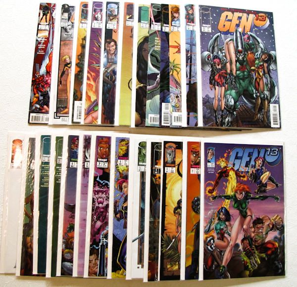 lot 228 image: Image comics, Gen-13,  25  issues