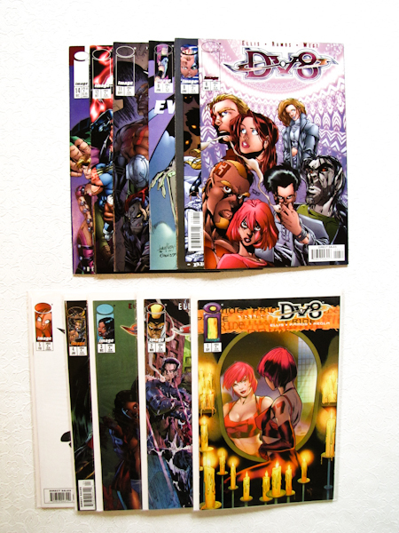 lot 229 image: Image comics, DV8, 11 issues