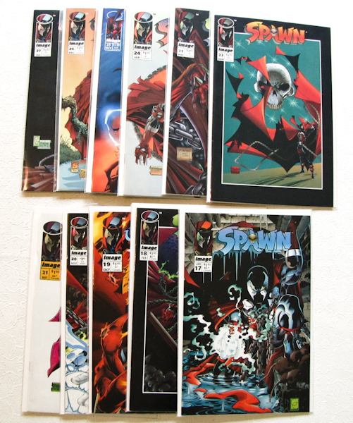 lot 235 image: Image comics, Spawn, 11 issues
