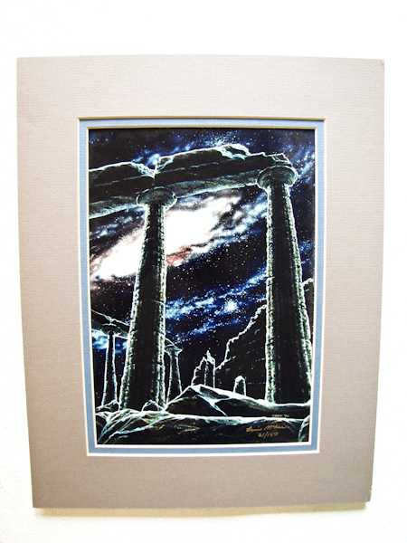 lot 236 image: signed print  #61150 by Erin McKee 1986