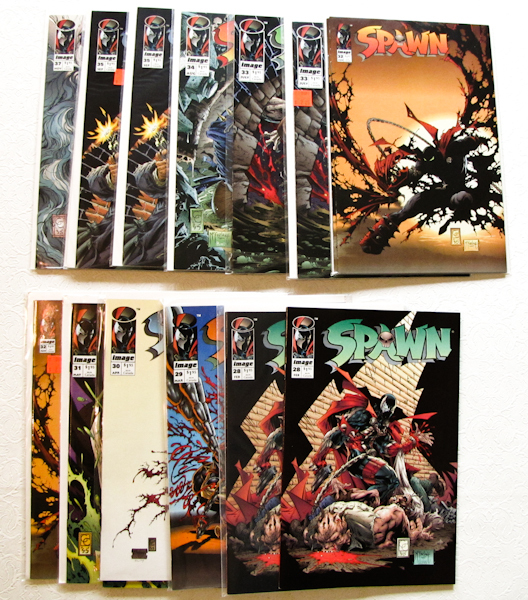 lot 237 image: Image comics, Spawn, 13 issues