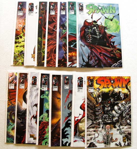 lot 238 image: Image comics, Spawn, 15 issues
