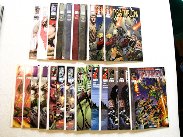 lot 241 image: Image comics, Deathblow, 24 issues